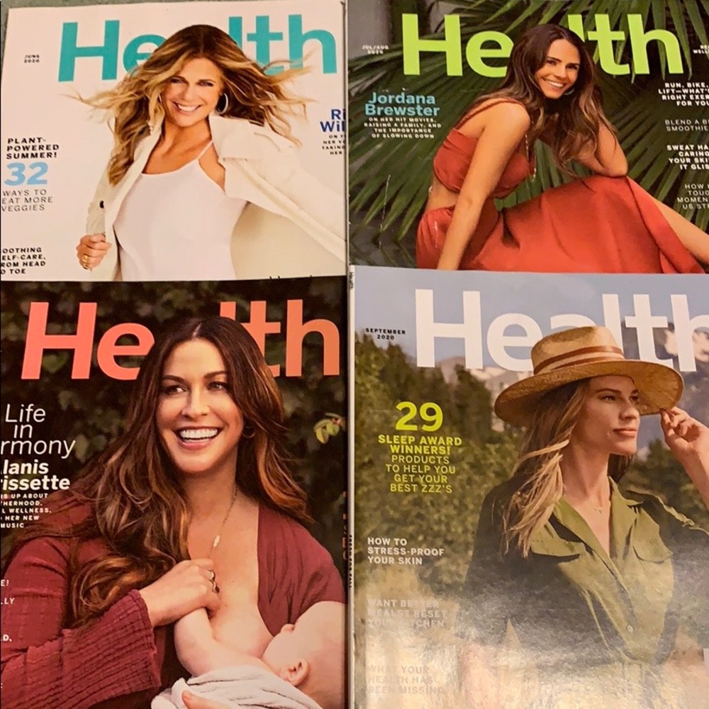 Health magazine lot 4 issues 2020 new
